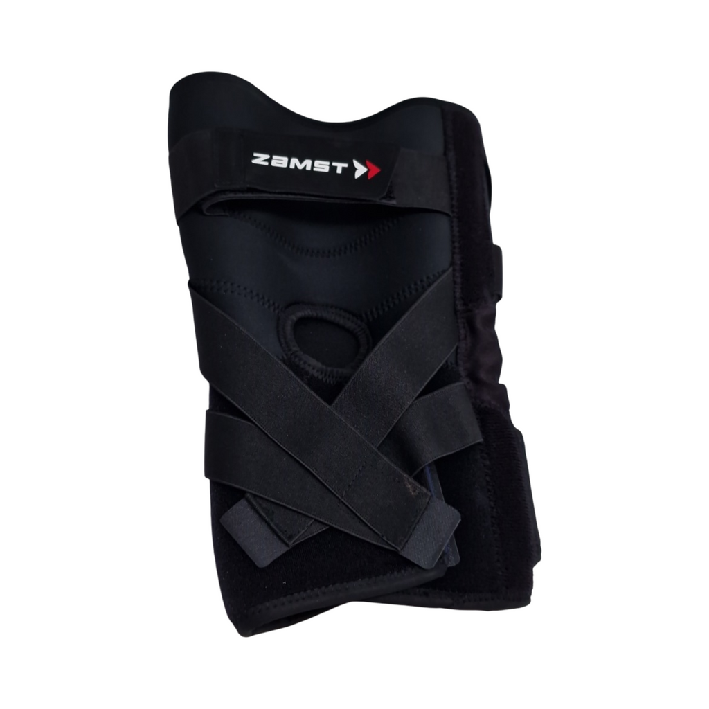 Zamst ZK-Protect Kniebandage Sport Flexible Harz-Stütze Verstauchungen Kreuzband Innenband Außenband Basketball Volleyball Erwachsene, Große XL