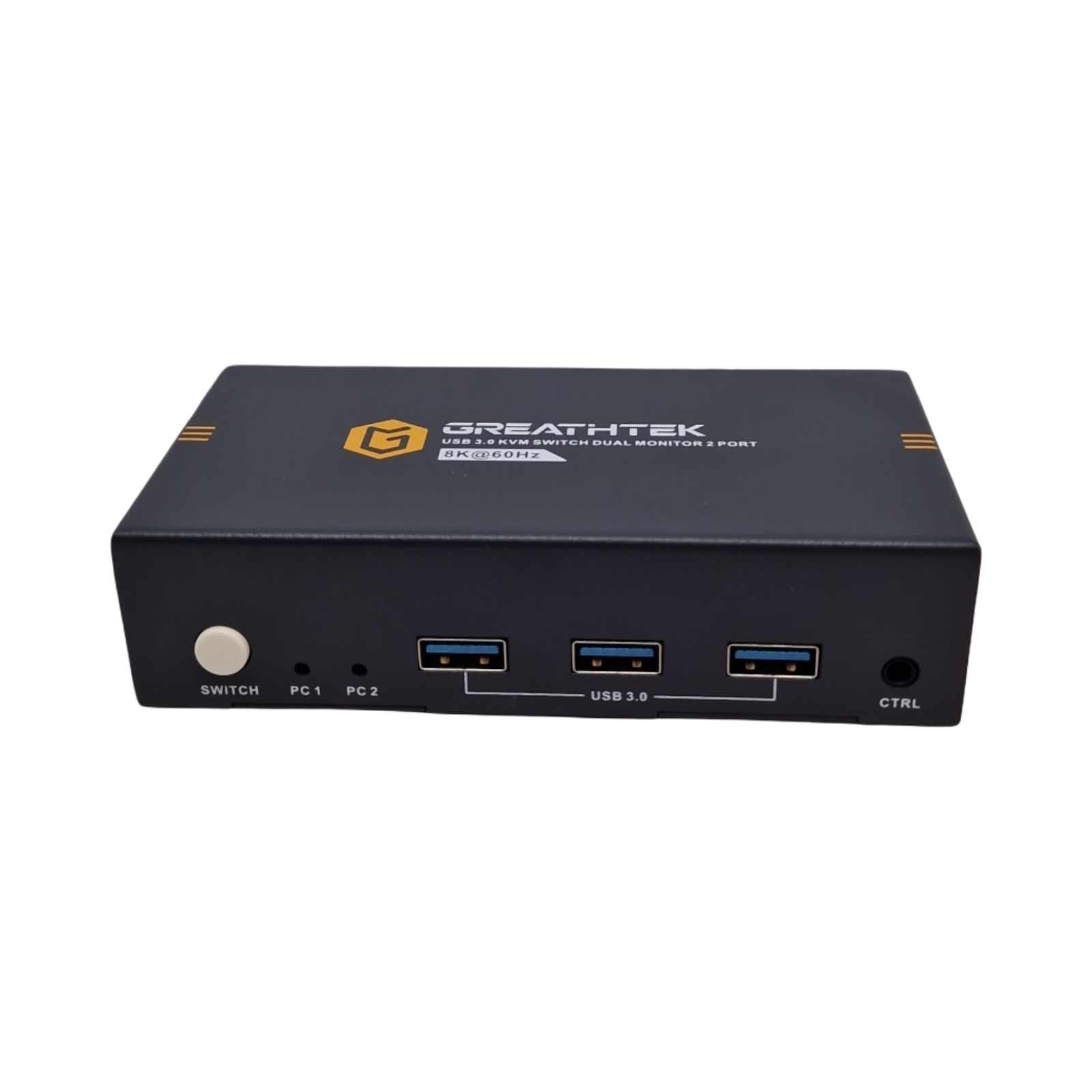KVM Switch 8K60Hz 4K240Hz USB 3.0 für 2 PC 2 Monitore gemeinsame Nutzung von 3 USB Geräten unterstützt u...