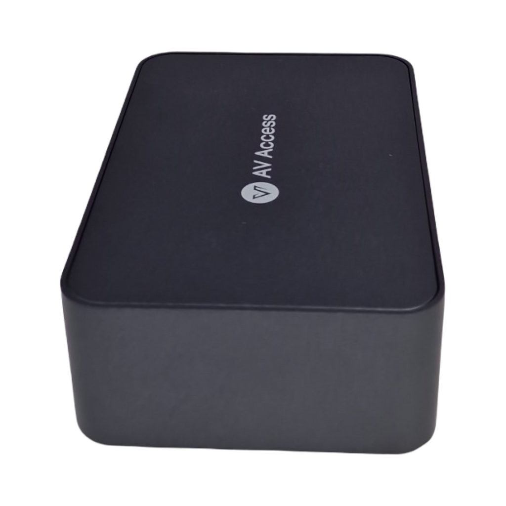 Docking Station KVM Switch Dual Monitor USB-C-Ladung Vollaluminium 4K für Laptop und Desktop für 2 PCs mit Ethernet EDID