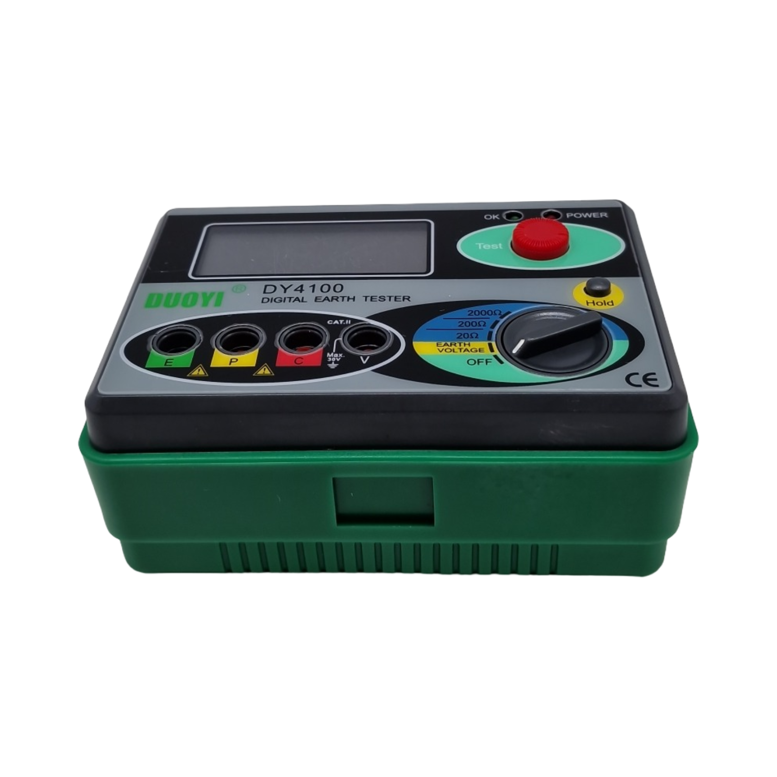 DY4100 Erdungswiderstand-Tester Digital LCD-Display mit Messmeter Tasche