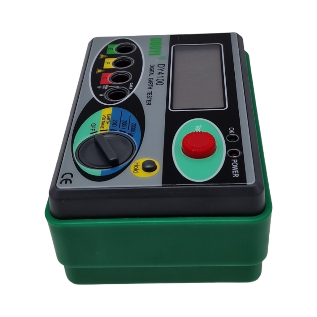 DY4100 Erdungswiderstand-Tester Digital LCD-Display mit Messmeter Tasche
