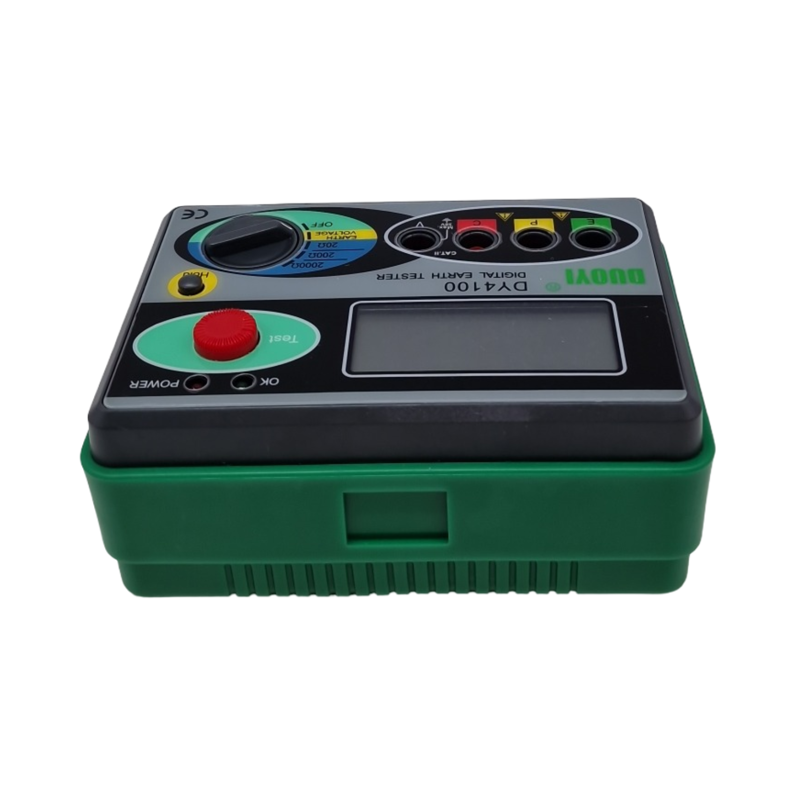 DY4100 Erdungswiderstand-Tester Digital LCD-Display mit Messmeter Tasche