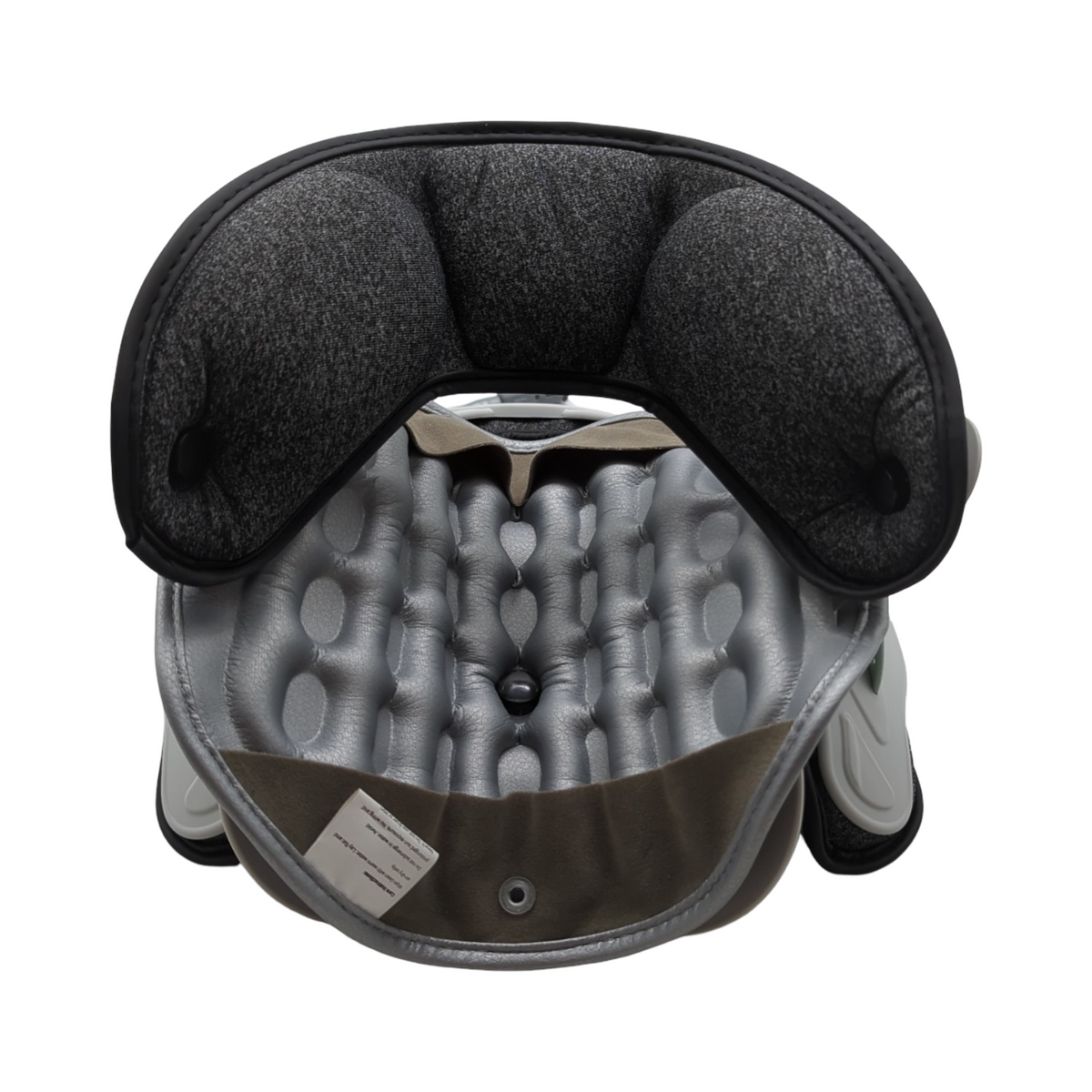 ALLILUYAA Nackenstrecker Halsstrecker 3 Traktionsarten 8 Airbags Gr. L Grau