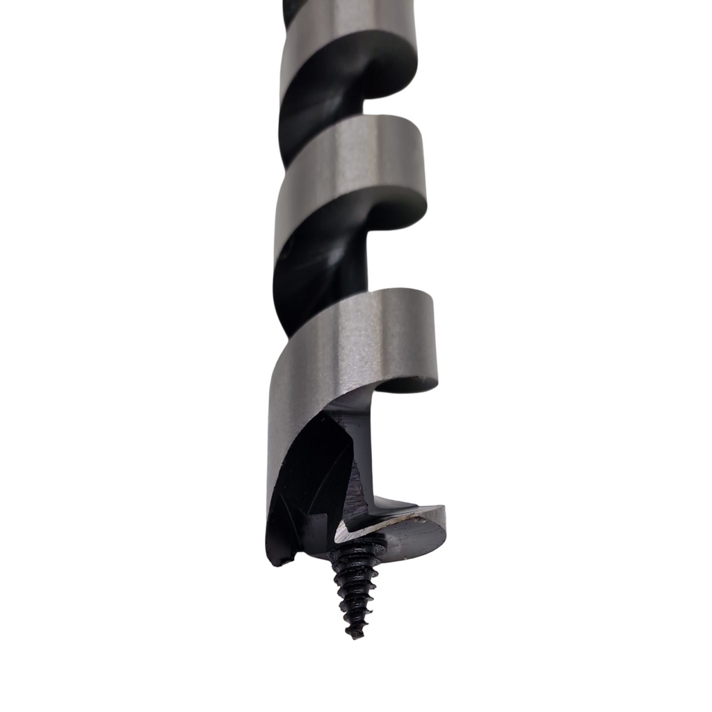 AM-Zerspanungstechnik Schlangenbohrer Holzbohrer lang Lewis Spiralbohrer 35mm x 400mm