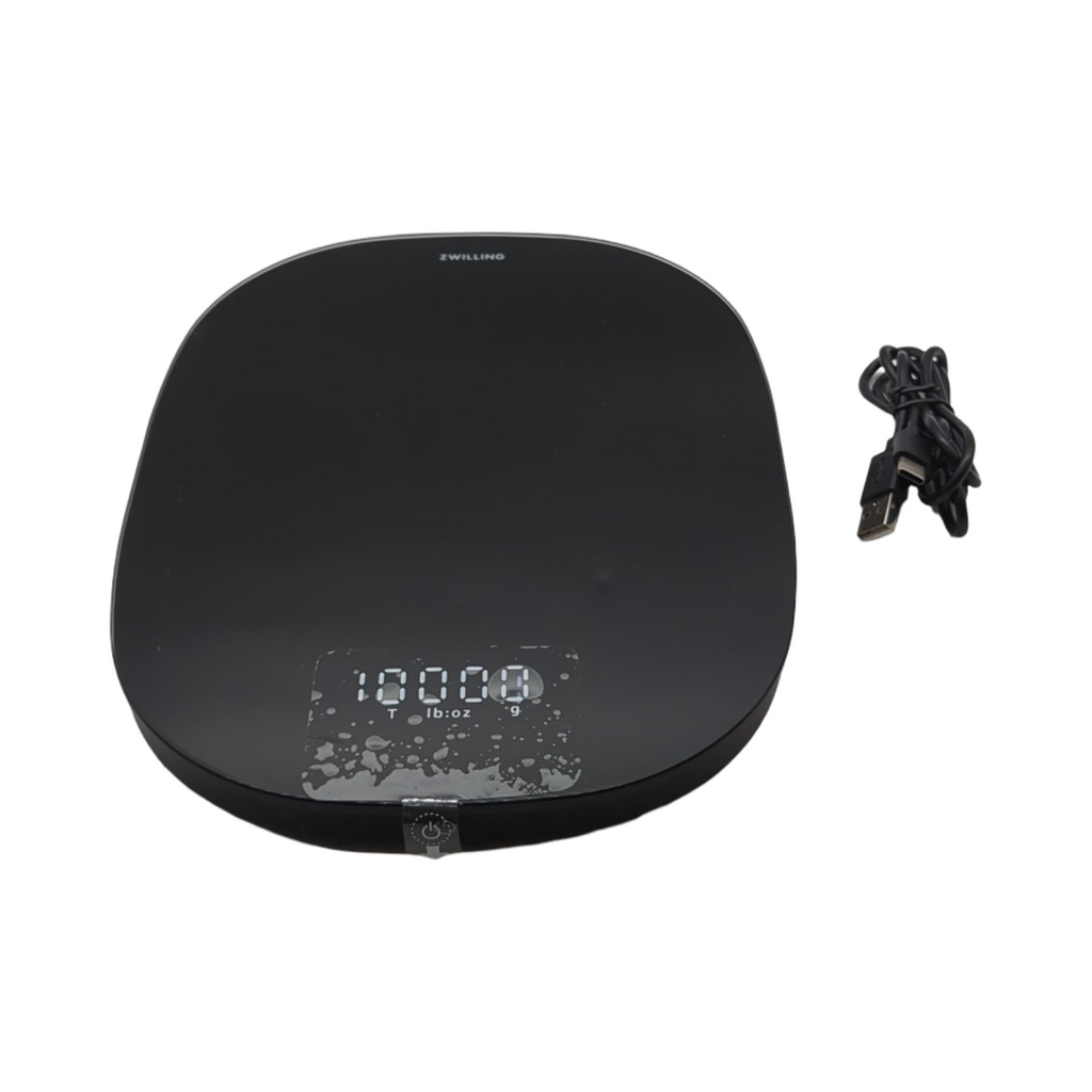ZWILLING Enfinigy Küchenwaage digital 10 kg Maximalgewicht 0,1 g Genauigkeit schwarz