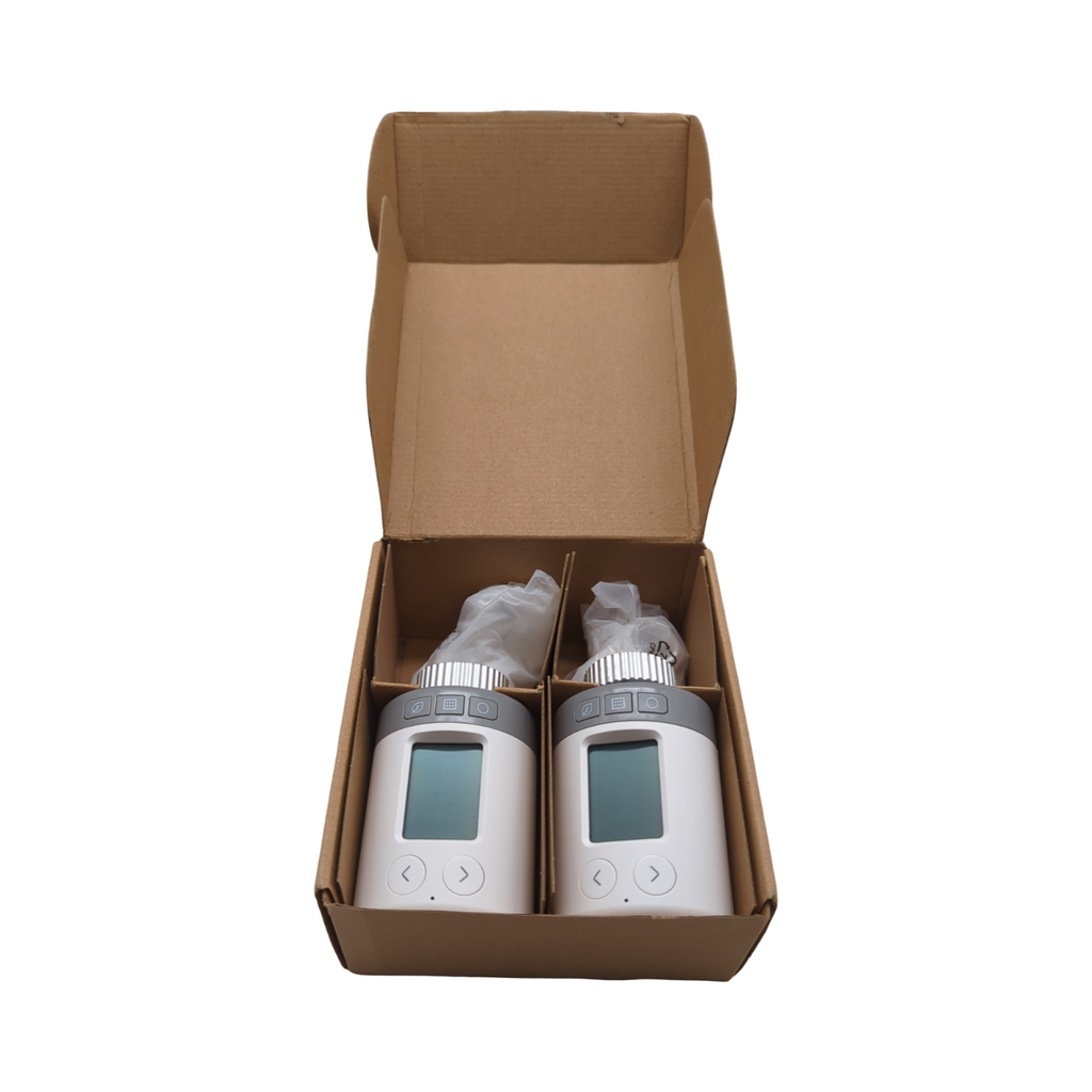 Honeywell Home intelligenter, programmierbarer Elektronischer Heizkörperregler - Rondostat HR10 2 Pack, Wit