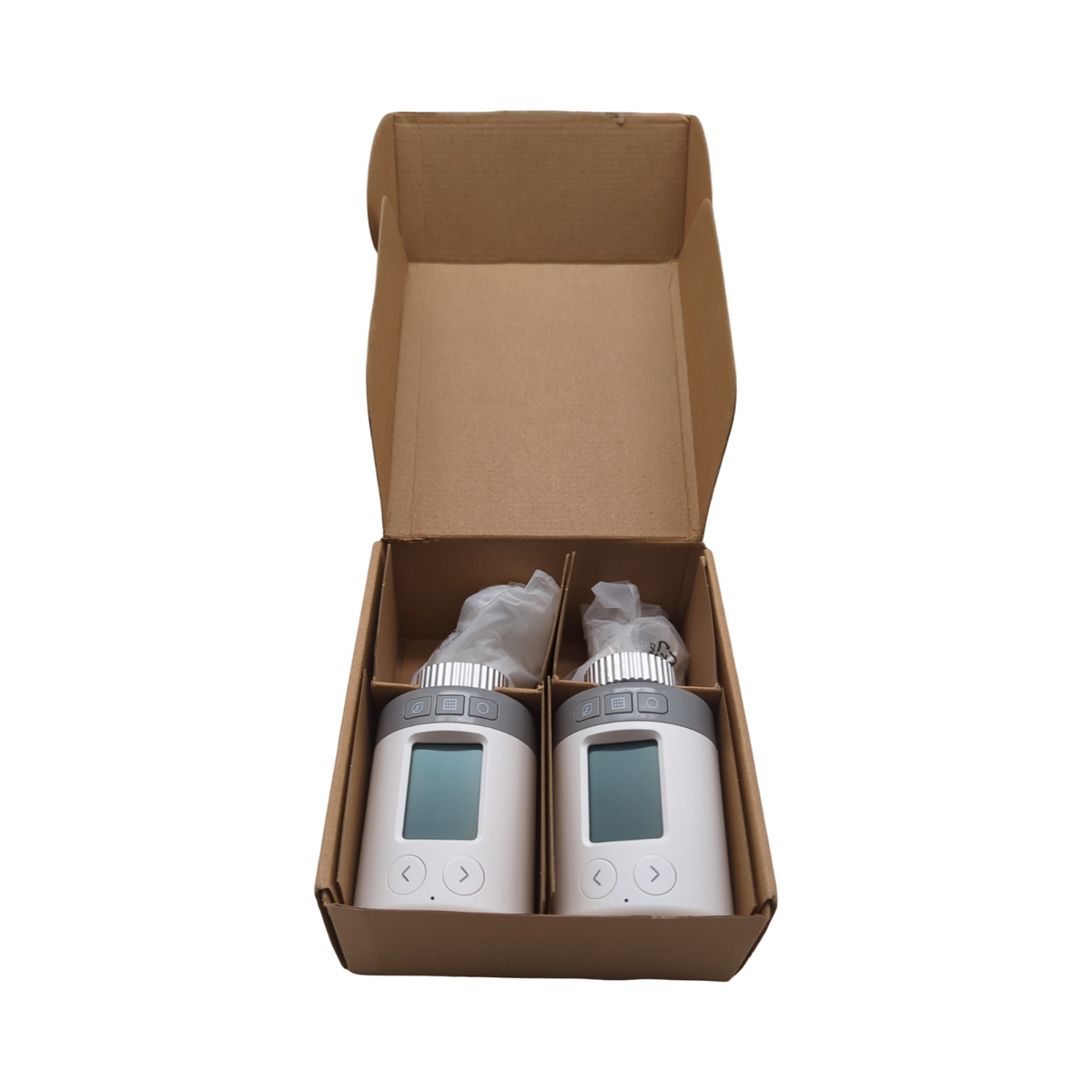 Honeywell Home intelligenter, programmierbarer Elektronischer Heizkörperregler - Rondostat HR10 2 Pack, Wit