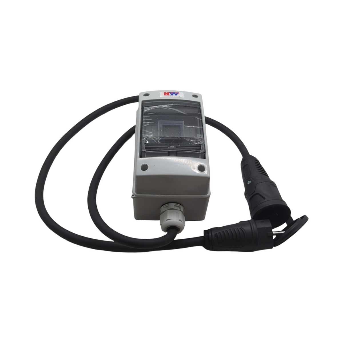 NWP Stromzähler 230V Schuko digital mobil geeicht mit Reset IP54