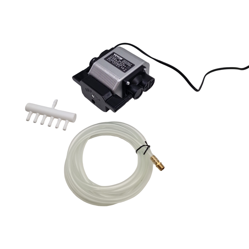 VEVOR Air Assist Kit Pneumatische Pumpe 30 L/min regelbar zur Rauch- und Staubentfernung