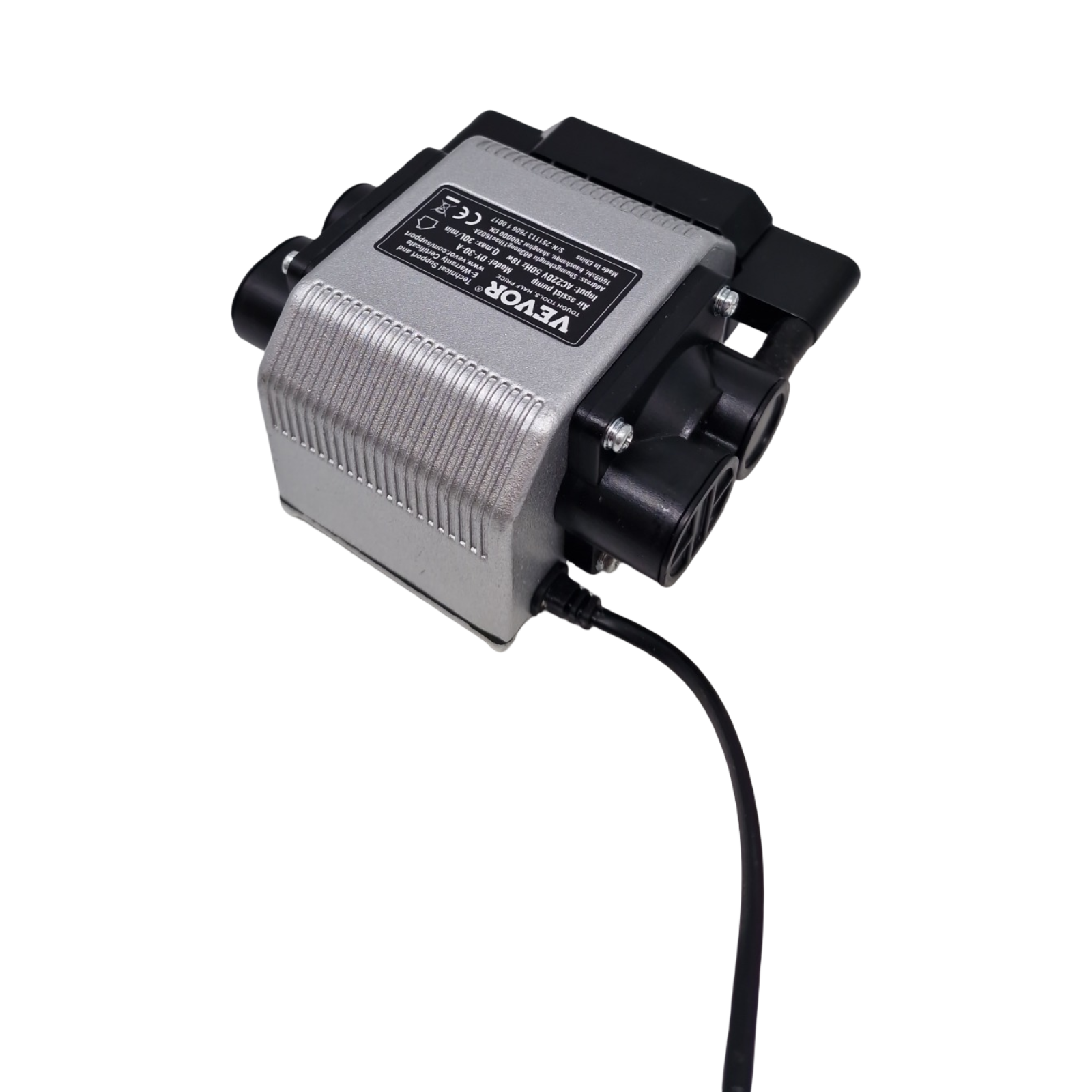VEVOR Air Assist Kit Pneumatische Pumpe 30 L/min regelbar zur Rauch- und Staubentfernung