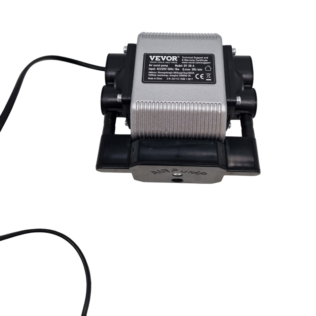 VEVOR Air Assist Kit Pneumatische Pumpe 30 L/min regelbar zur Rauch- und Staubentfernung
