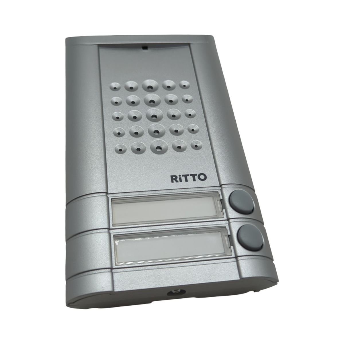 Schneider Electric Ritto Minivox Türstation Audio Gegensprechanlage mit Beleuchtung Klingeltasten Ersatzteil für 2-Familienhaus Außenbereich