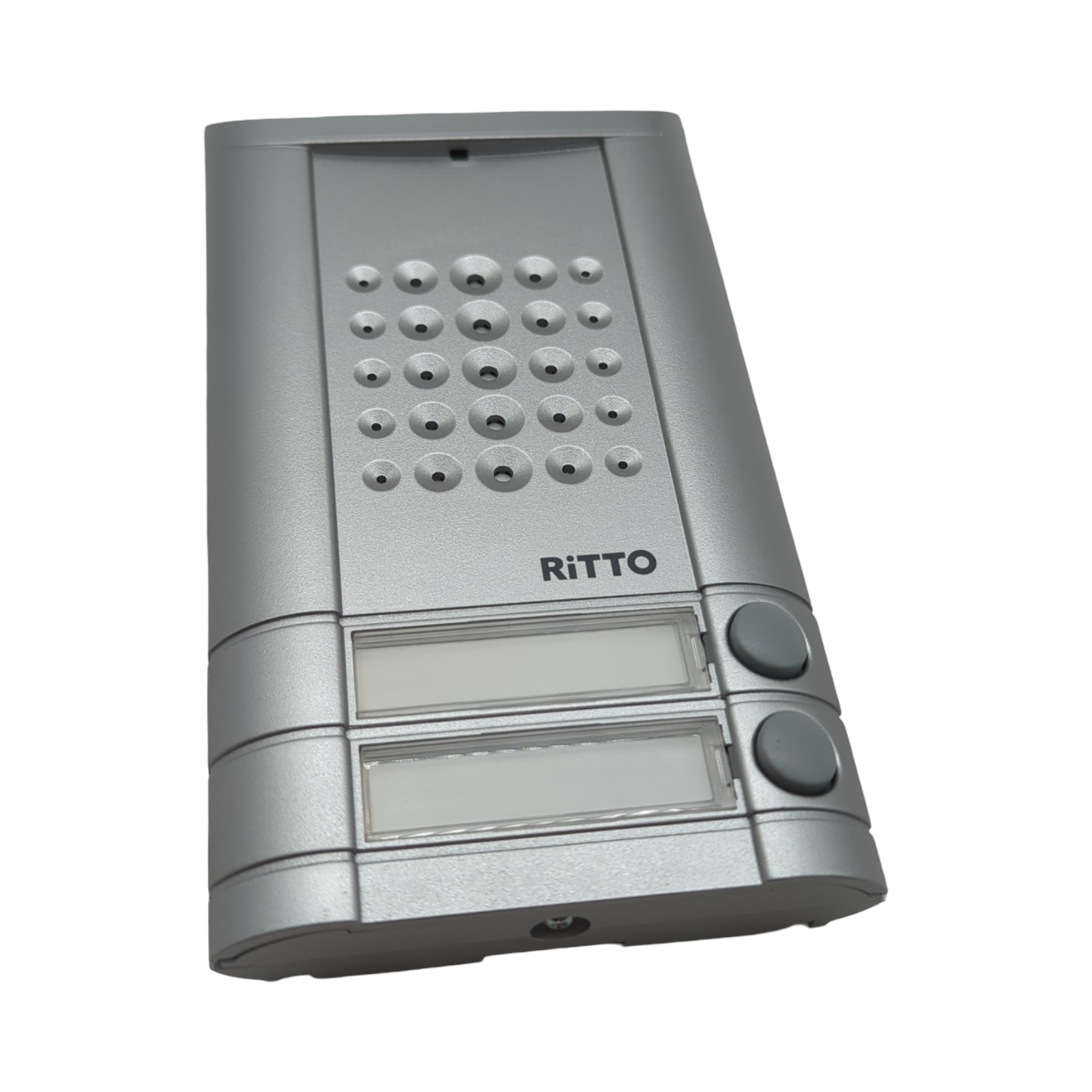 Schneider Electric Ritto Minivox Türstation Audio Gegensprechanlage mit Beleuchtung Klingeltasten Ersatzteil für 2-Familienhaus Außenbereich