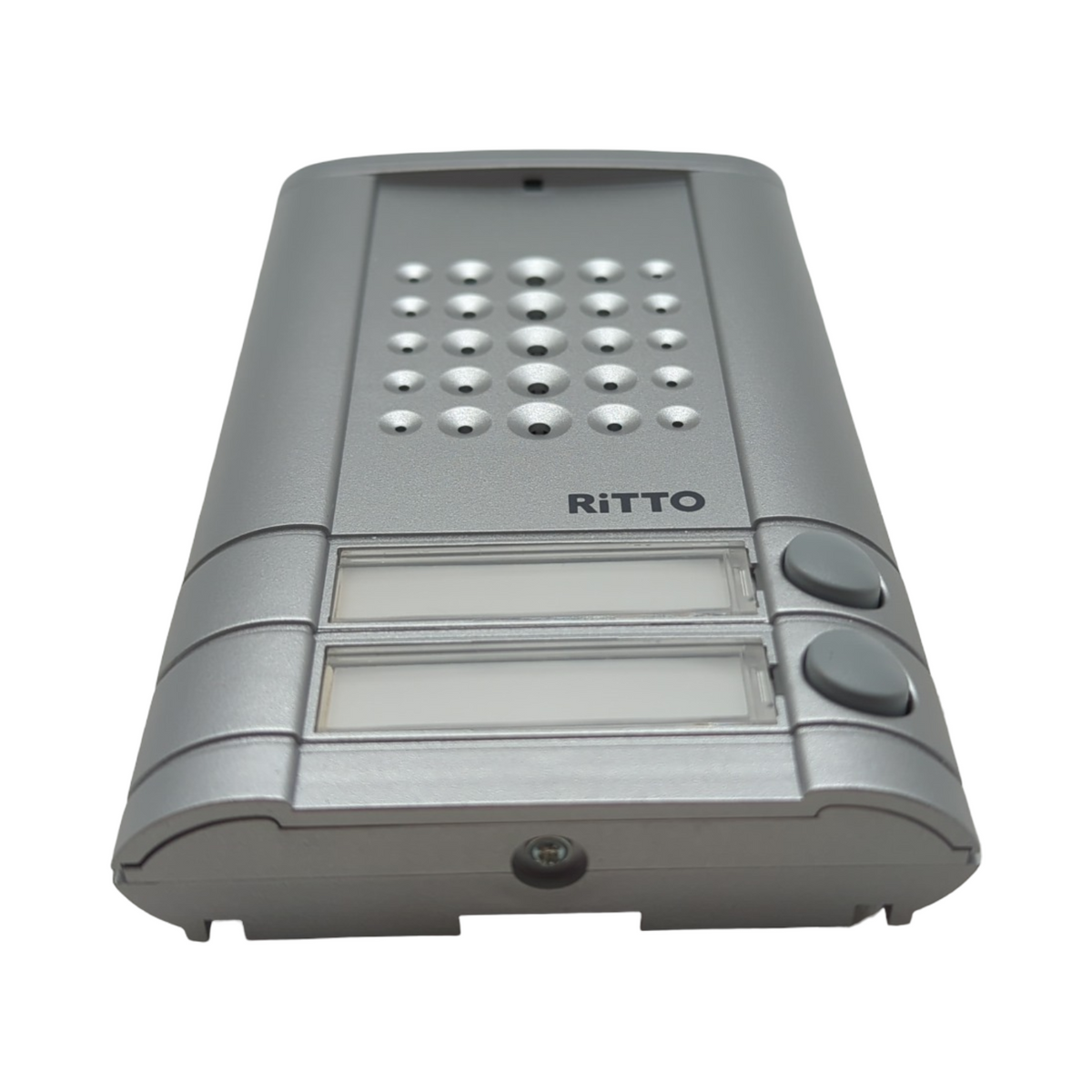 Schneider Electric Ritto Minivox Türstation Audio Gegensprechanlage mit Beleuchtung Klingeltasten Ersatzteil für 2-Familienhaus Außenbereich