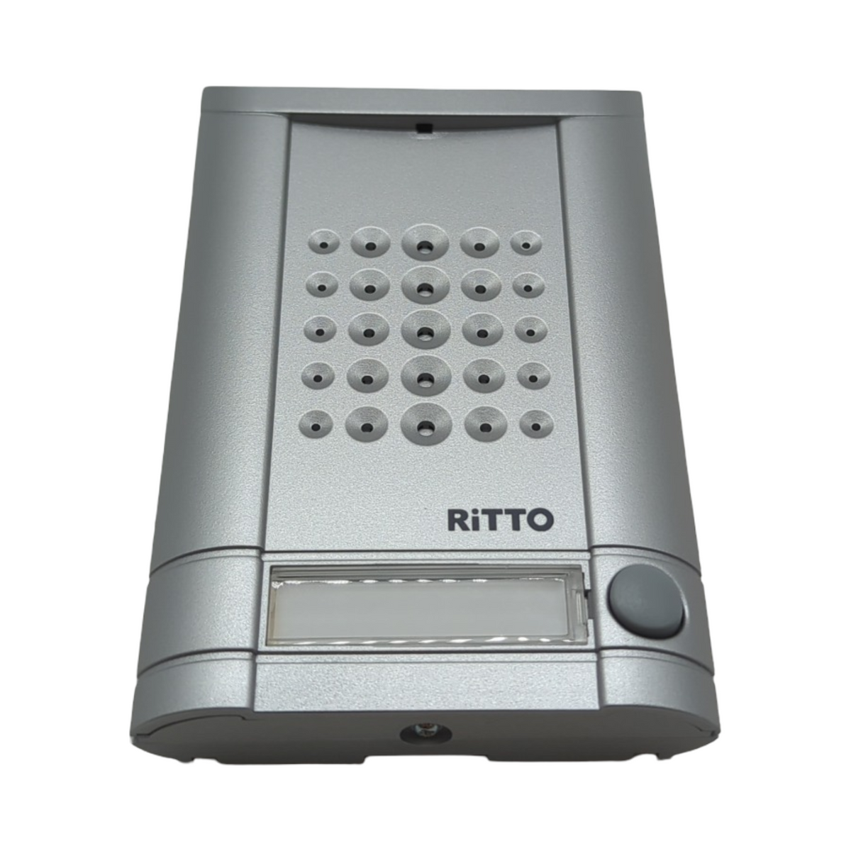 Ritto Minivox Türstation Audio Gegensprechanlage Ersatzteil mit Beleuchtung Klingeltaste für 1-Familienhaus