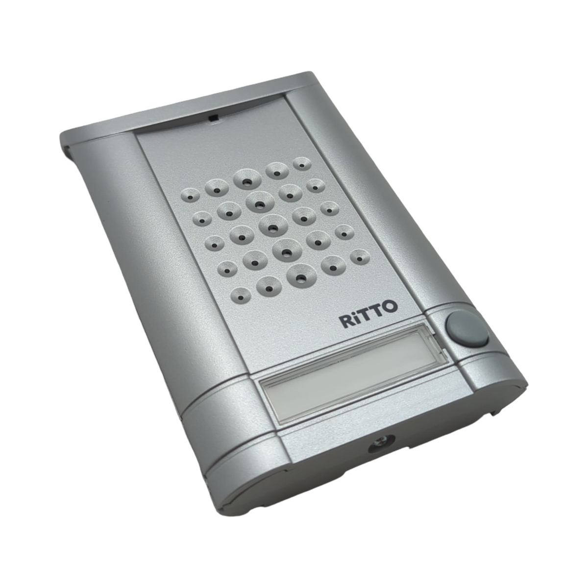 Ritto Minivox Türstation Audio Gegensprechanlage Ersatzteil mit Beleuchtung Klingeltaste für 1-Familienhaus