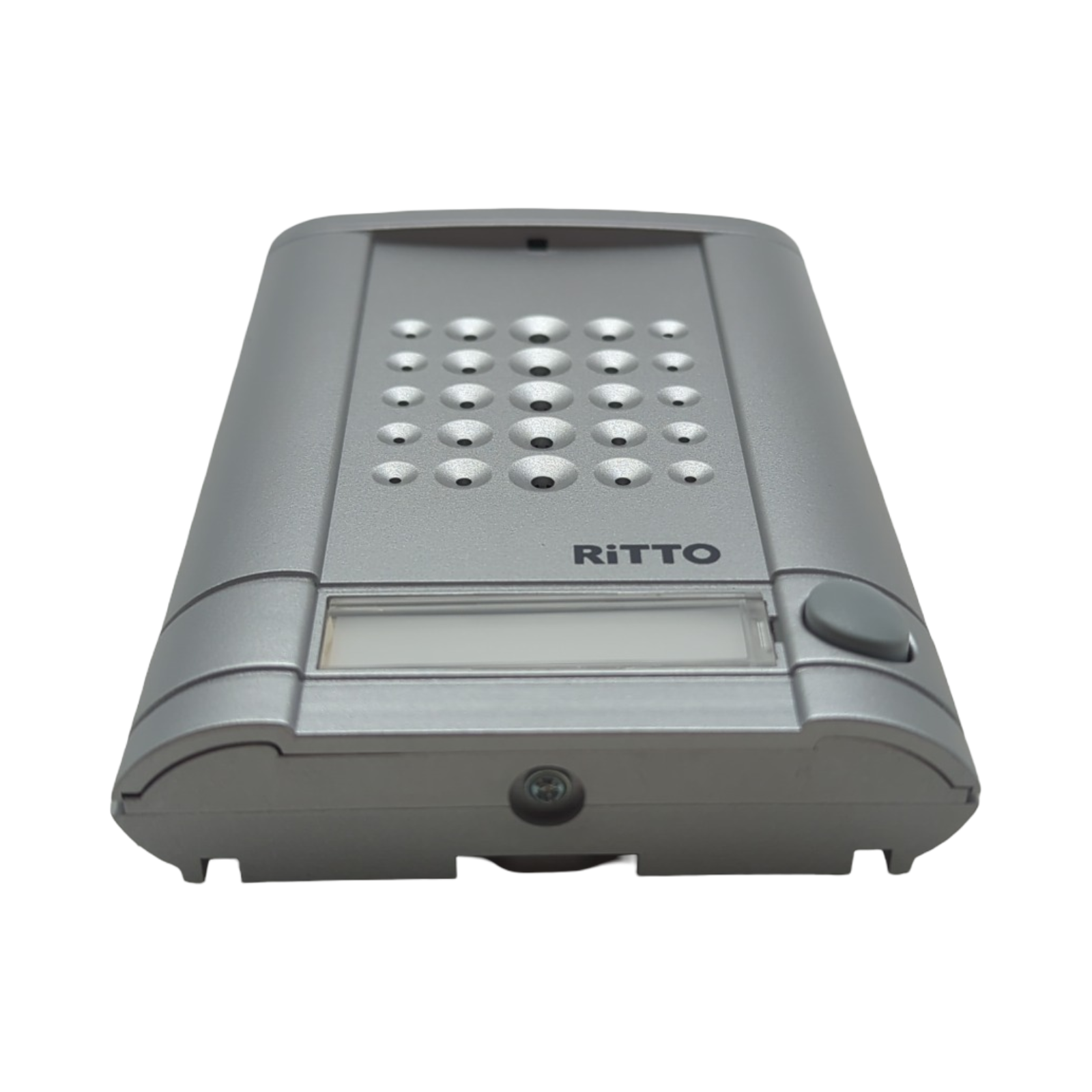 Ritto Minivox Türstation Audio Gegensprechanlage Ersatzteil mit Beleuchtung Klingeltaste für 1-Familienhaus