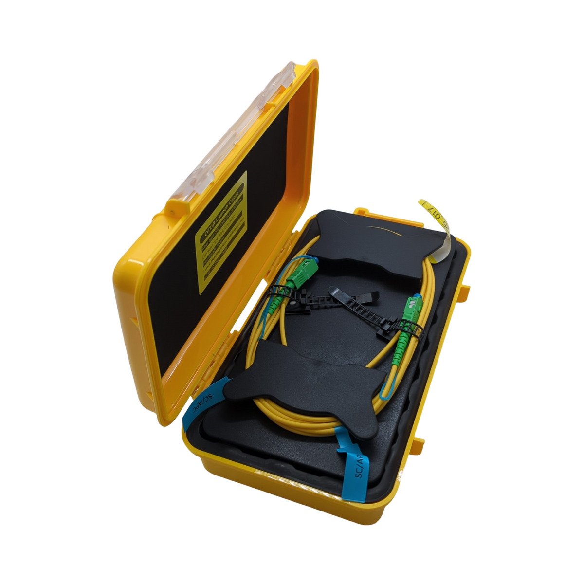 OTDR Launch Cable Box Glasfaserkabel Verlängerung SC/APC auf SC/APC Simplex Singlemode 9/125 FTTH LWL Patchkabel 1000M O