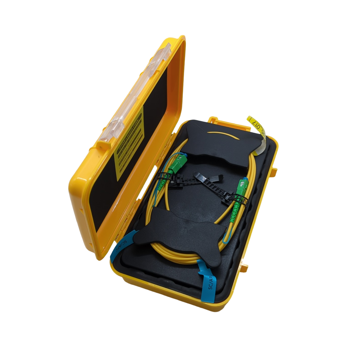 OTDR Launch Cable Box Glasfaserkabel Verlängerung SC/APC auf SC/APC Simplex Singlemode 9/125 FTTH LWL Patchkabel 1000M O