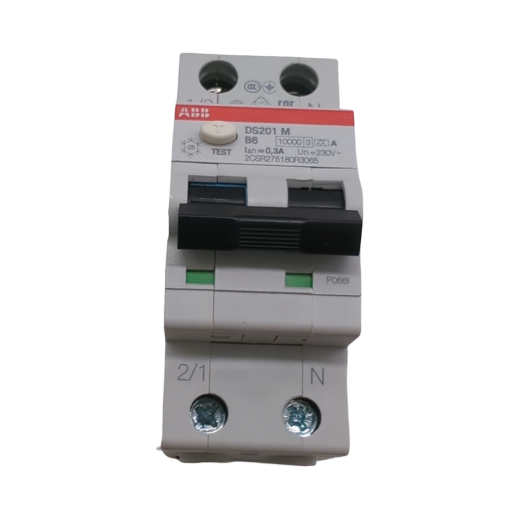 ABB FI/LS-Schalter 10kA 1-polig+N Leitungsschutzschalter