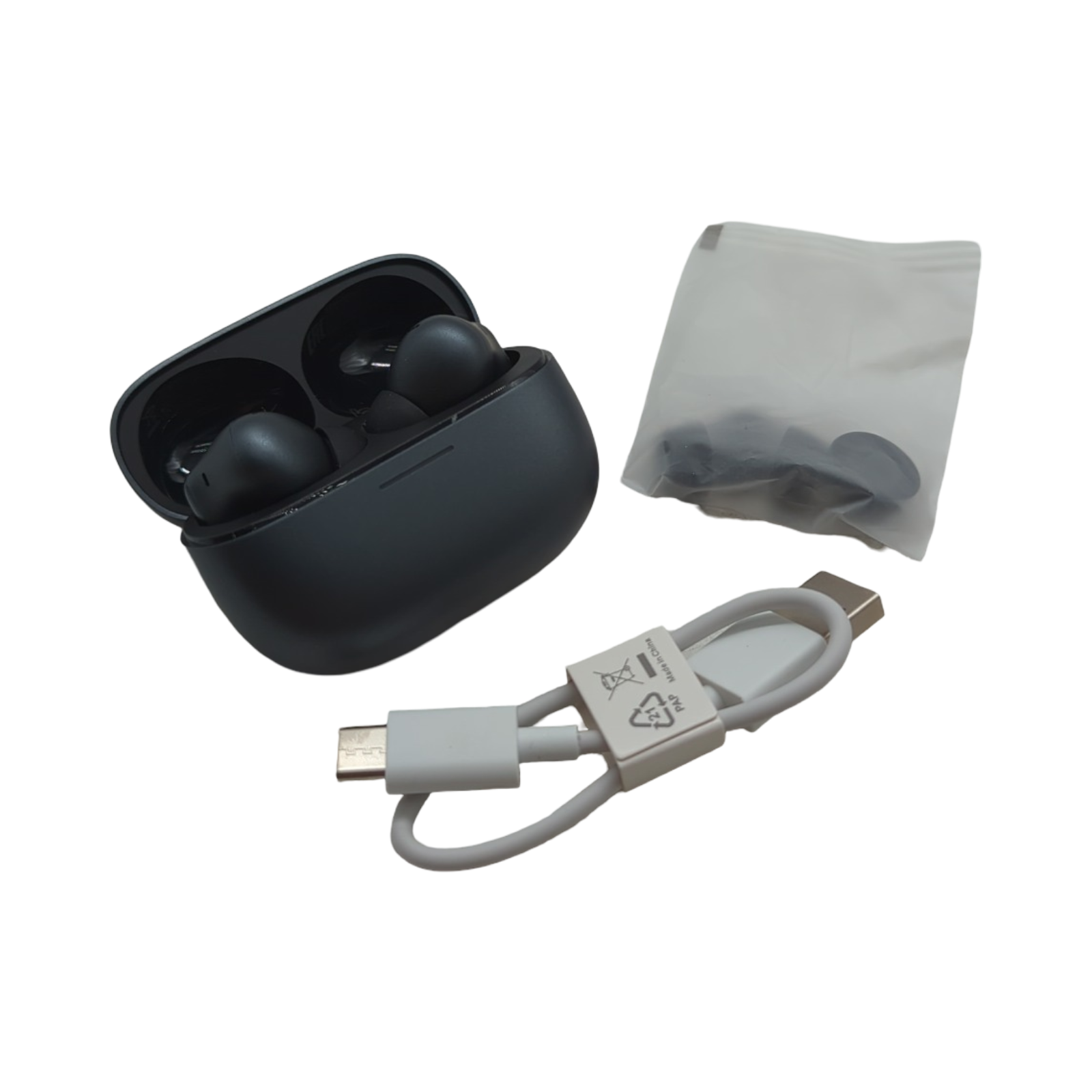 XIAOMI Redmi Buds 6 Pro Bluetooth Kopfhörer Schwarz Triple-Treiber Hi-Fi Klang 36h Akkulaufzeit