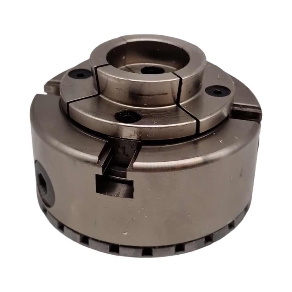 VEVOR KP96 Drehbankfutter 4-Backen 96mm Backenfutter 45# Stahl Klemmbereich 32–70mm Innengewinde M33 x 3,5 TPI