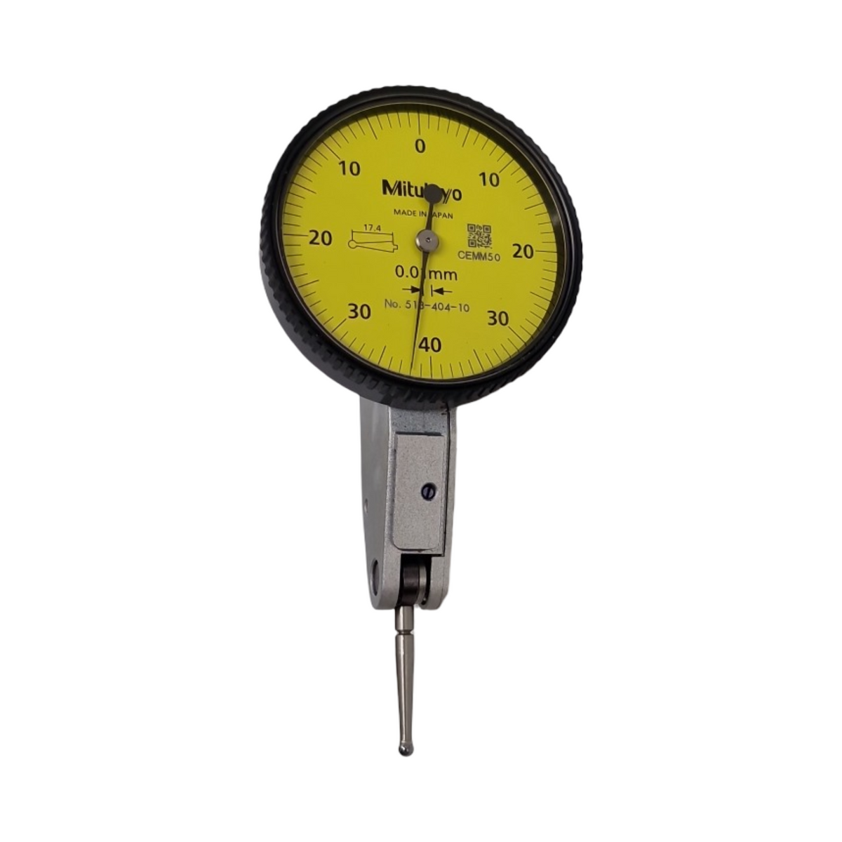 Mitutoyo Fühlhebel, horizontale Ausführung, 0,8 mm, 0,01 mm, 8 mm Schaft