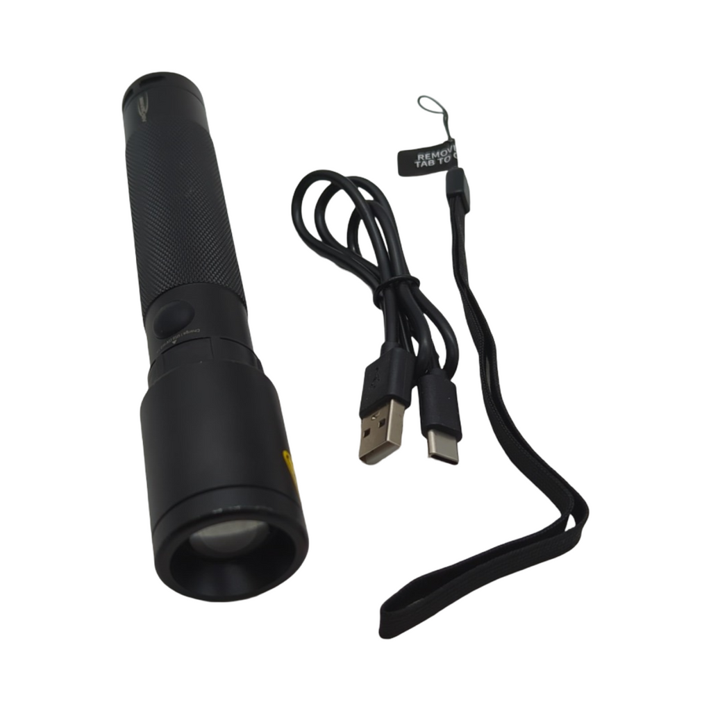 ANSMANN T400FR LED Taschenlampe 400 Lumen wiederaufladbar Schwarz