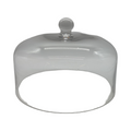 Olympia Kuchenständer Glas mit Kuppel Deckel Ø 285 mm H 200 mm