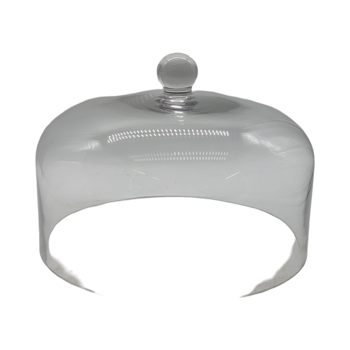 Olympia Kuchenständer Glas mit Kuppel Deckel Ø 285 mm H 200 mm