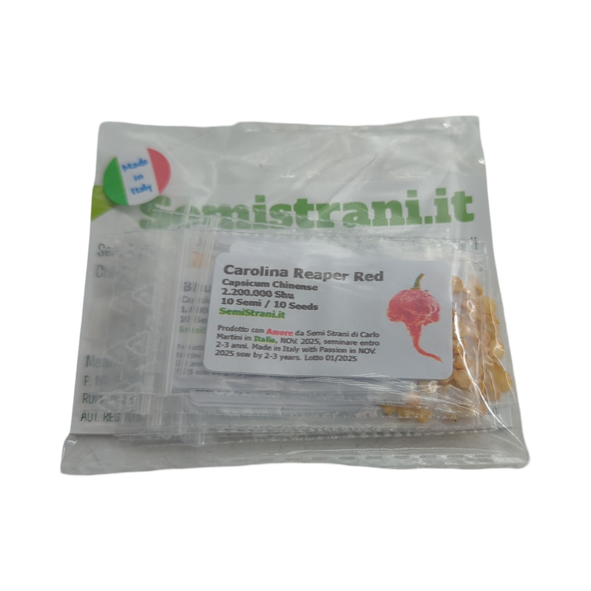 Chili Samen Kollektion Carolina Reaper Trinidad Moruga Scorpion Yellow 120 Stück