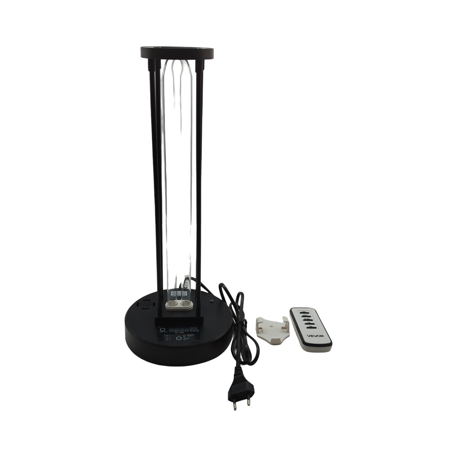 VEVOR Ultraviolettlampe 36W UV-Licht mit Ozonreiniger Fernbedienung 3-Gang-Timer 1 Stück