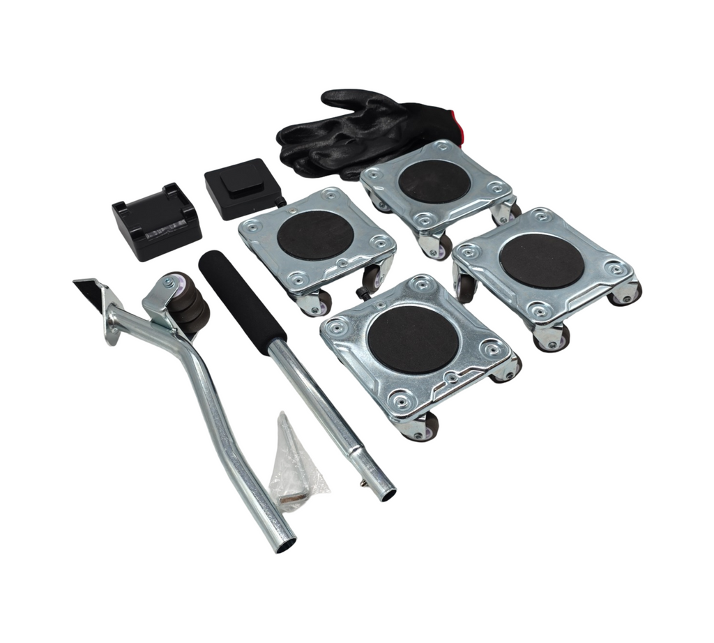 Möbel Transport Kit mit Parkfunktion Carrelli Stabilisatoren Stahlpanel Tragkraft 500kg