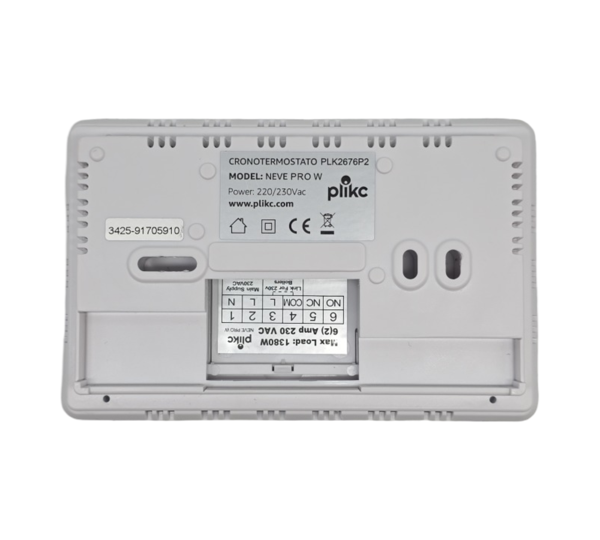 Schnee PRO W Digitales WLAN-Thermostat Dual-Band kompatibel mit Alexa 230V