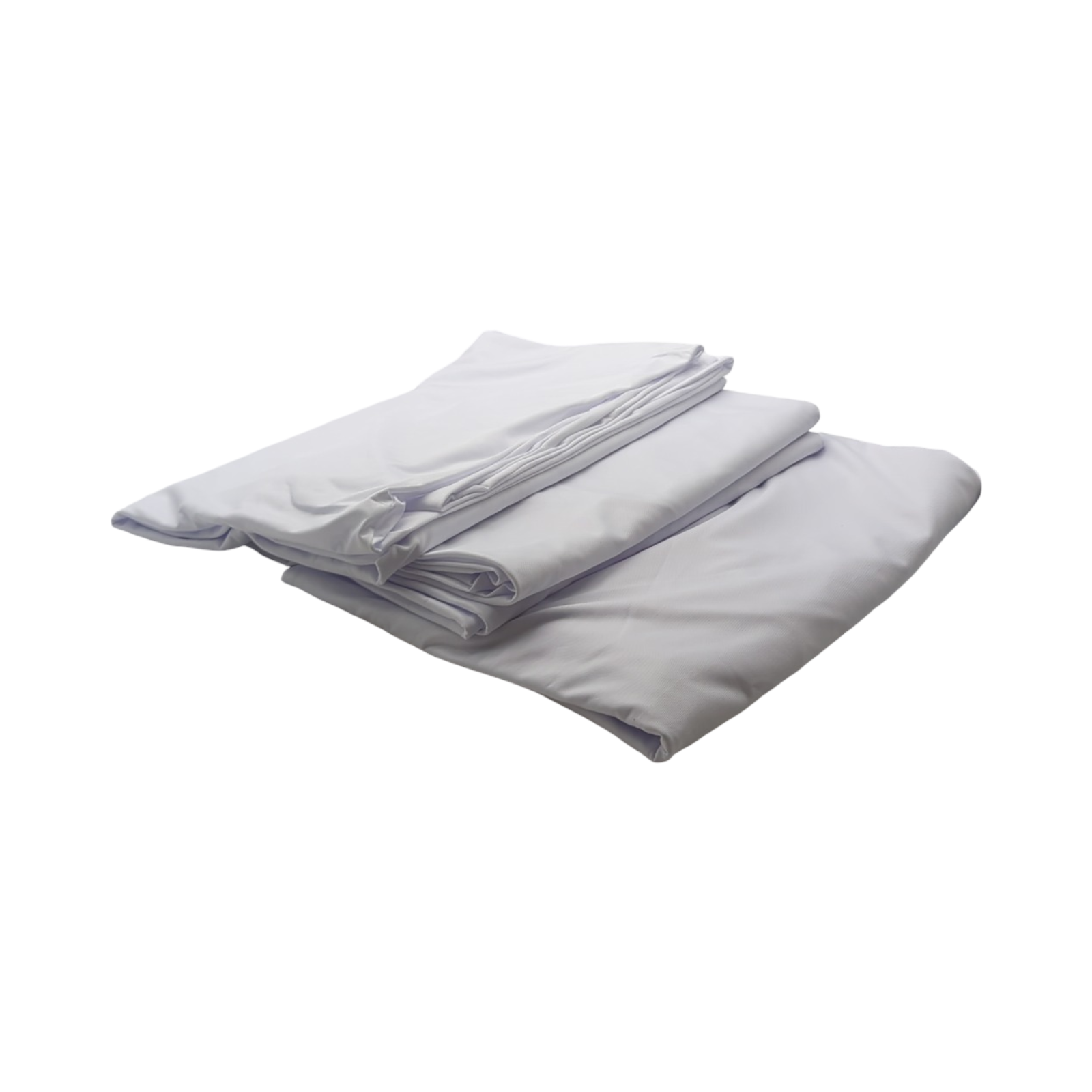 FUHSY Bogenabdeckungen Set 3-teilig Spandex weiß 2-seitig passend für Chiara Bogen Hintergrund Ständer 1,8m 2m 2,2m