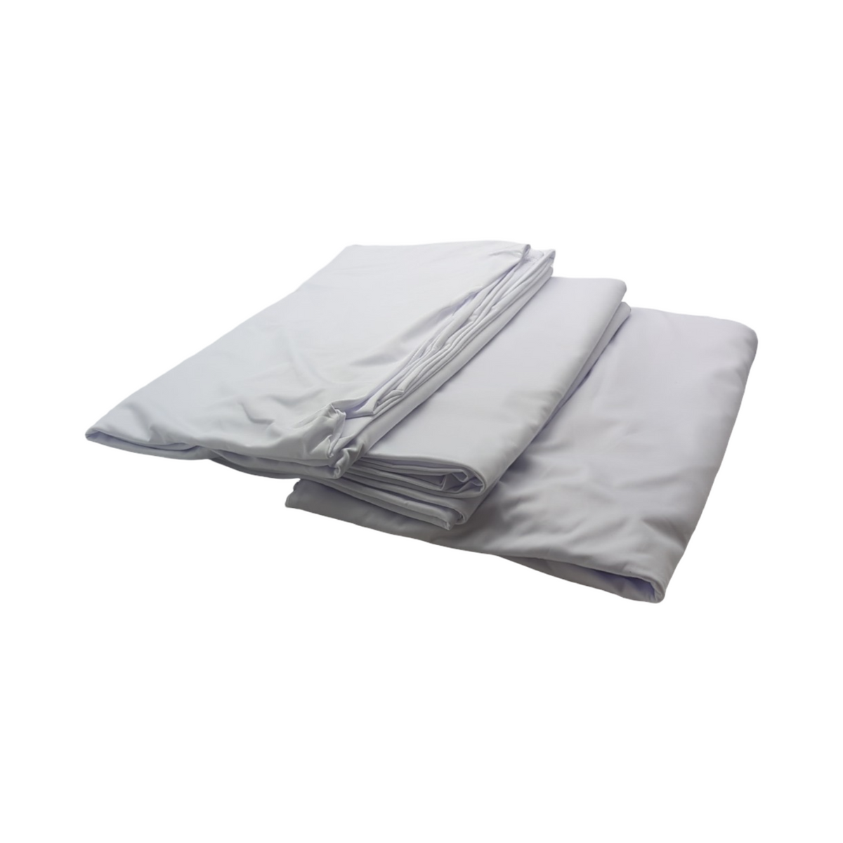 FUHSY Bogenabdeckungen Set 3-teilig Spandex weiß 2-seitig passend für Chiara Bogen Hintergrund Ständer 1,8m 2m 2,2m
