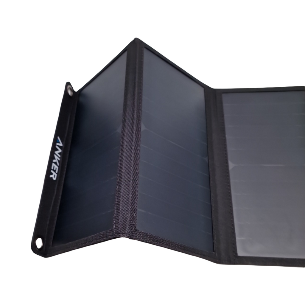 Anker PowerPort Solar 21W Solarladegerät Dual USB kompatibel mit iPhone iPad Galaxy LG Nexus HTC