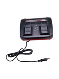 Einhell Power X-Twincharger 4A Ladegerät 18V für 2 Akkus simultane Ladung Batteriekontrolle