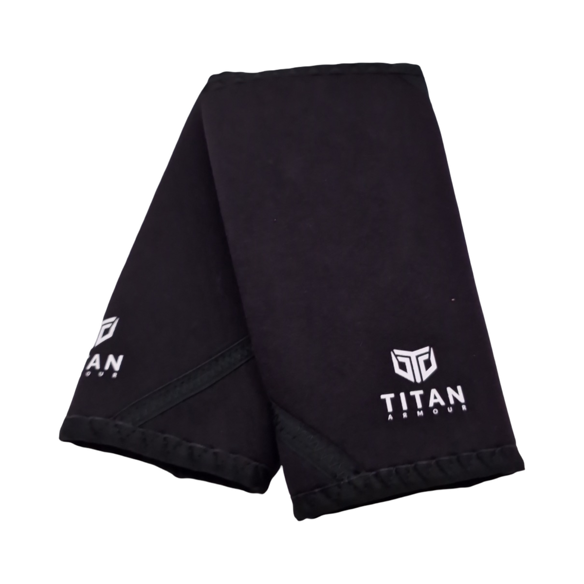 Titan Armour Premium Kniebandagen Gewichtheben doppellagiges Neopren 7 mm Größe M
