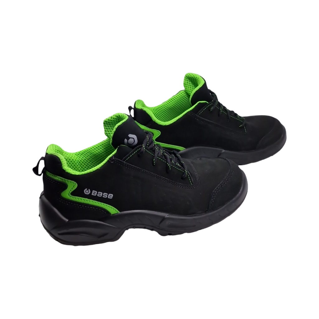 Base Protection Chester Sicherheitsschuh Unisex Gr. 42 Schwarz Grün