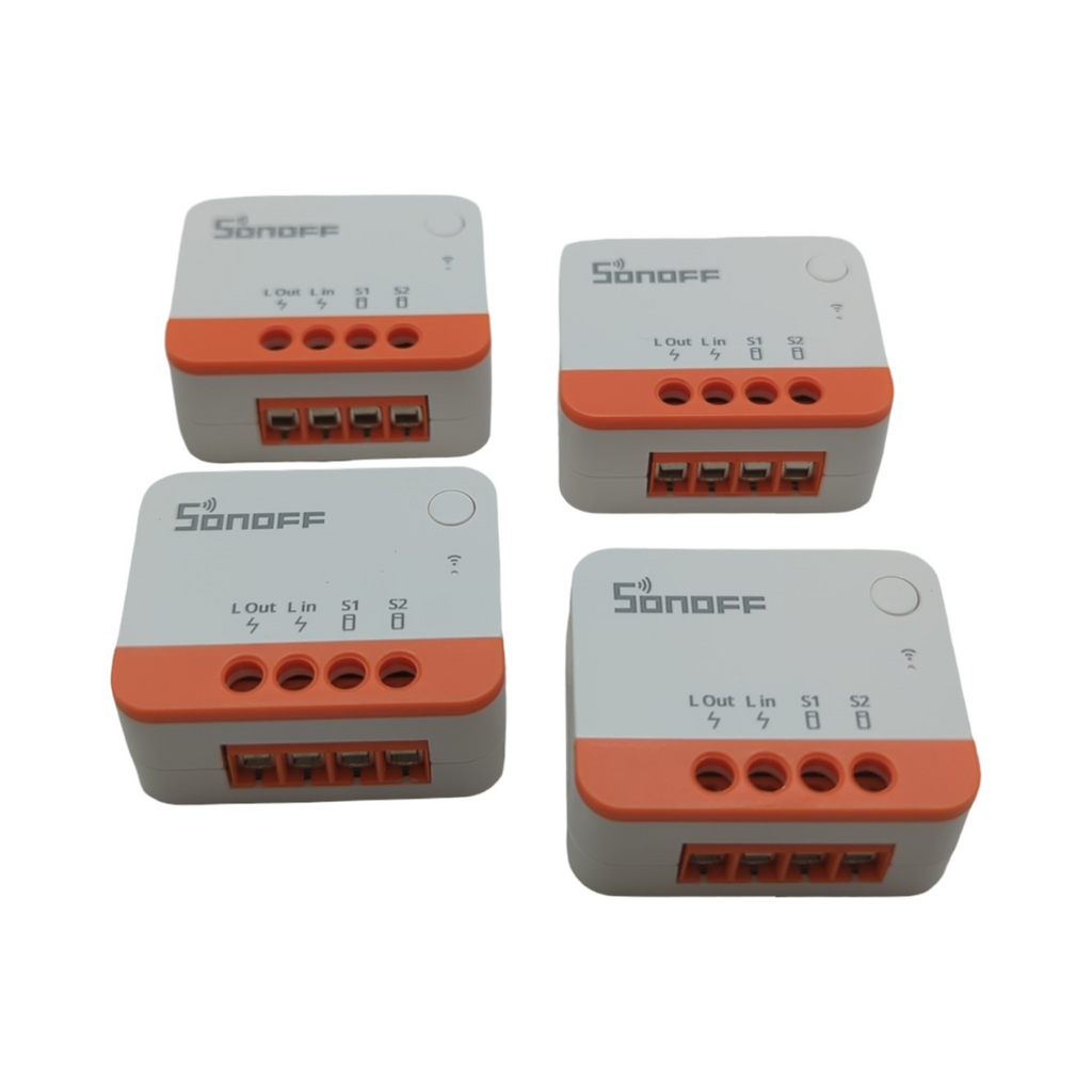 SONOFF ZBMINIL2 Zigbee Smart Schalter 2 Way Switch Set 4 Stück kein Neutralleiter erforderlich Zigbee 3.0 Hub nötig