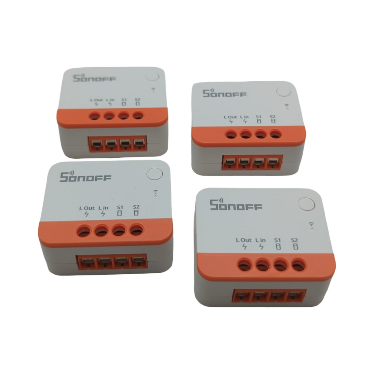 SONOFF ZBMINIL2 Zigbee Smart Schalter 2 Way Switch Set 4 Stück kein Neutralleiter erforderlich Zigbee 3.0 Hub nötig