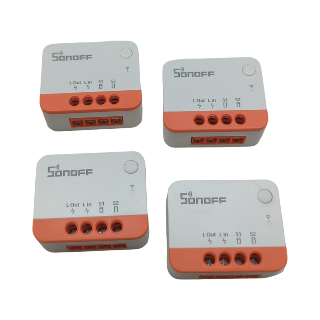 SONOFF ZBMINIL2 Zigbee Smart Schalter 2 Way Switch Set 4 Stück kein Neutralleiter erforderlich Zigbee 3.0 Hub nötig