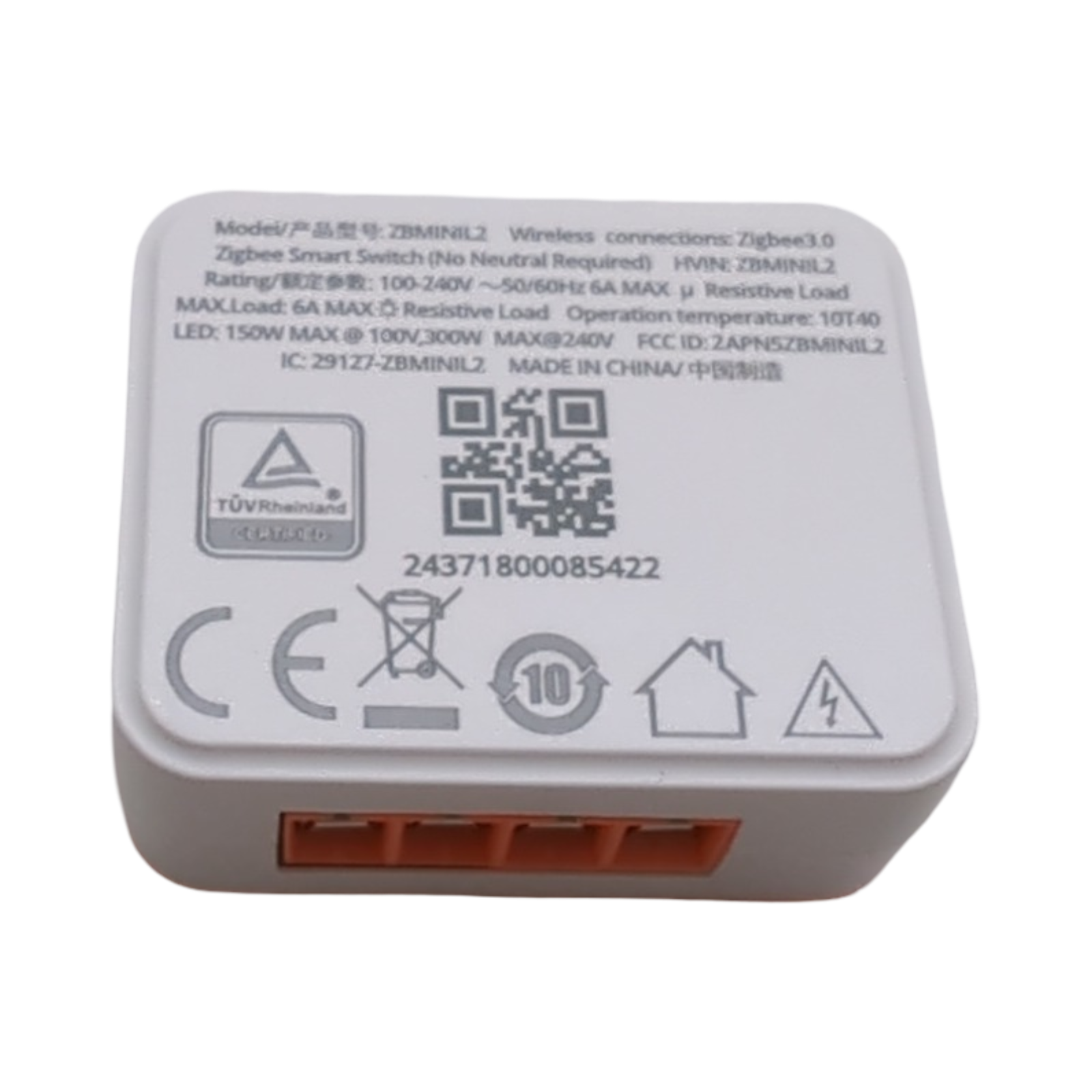 SONOFF ZBMINIL2 Zigbee Smart Schalter 2 Way Switch Set 4 Stück kein Neutralleiter erforderlich Zigbee 3.0 Hub nötig