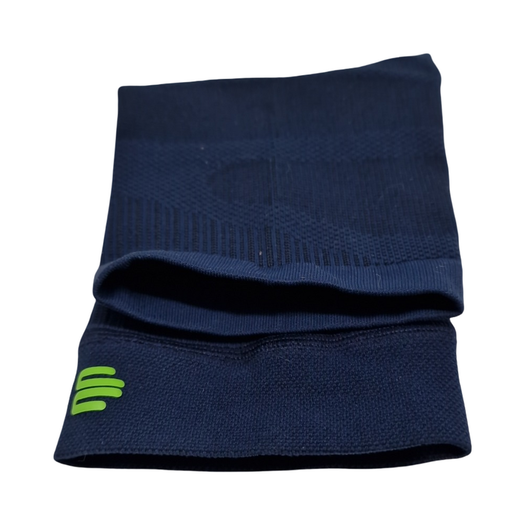 Bauerfeind Sports Compression Knöchelbandage Unisex blau mit Taping-Gurt Größe M