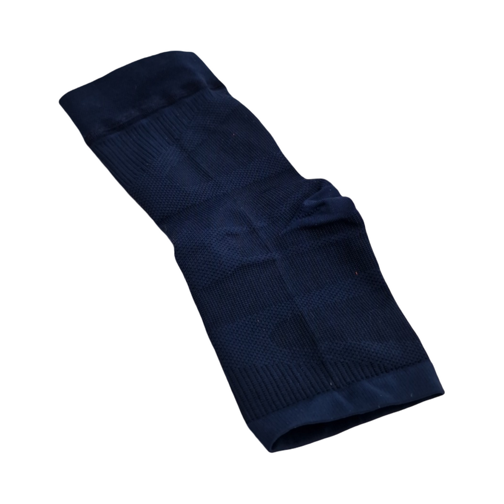 Bauerfeind Sports Compression Knöchelbandage Unisex blau mit Taping-Gurt Größe M