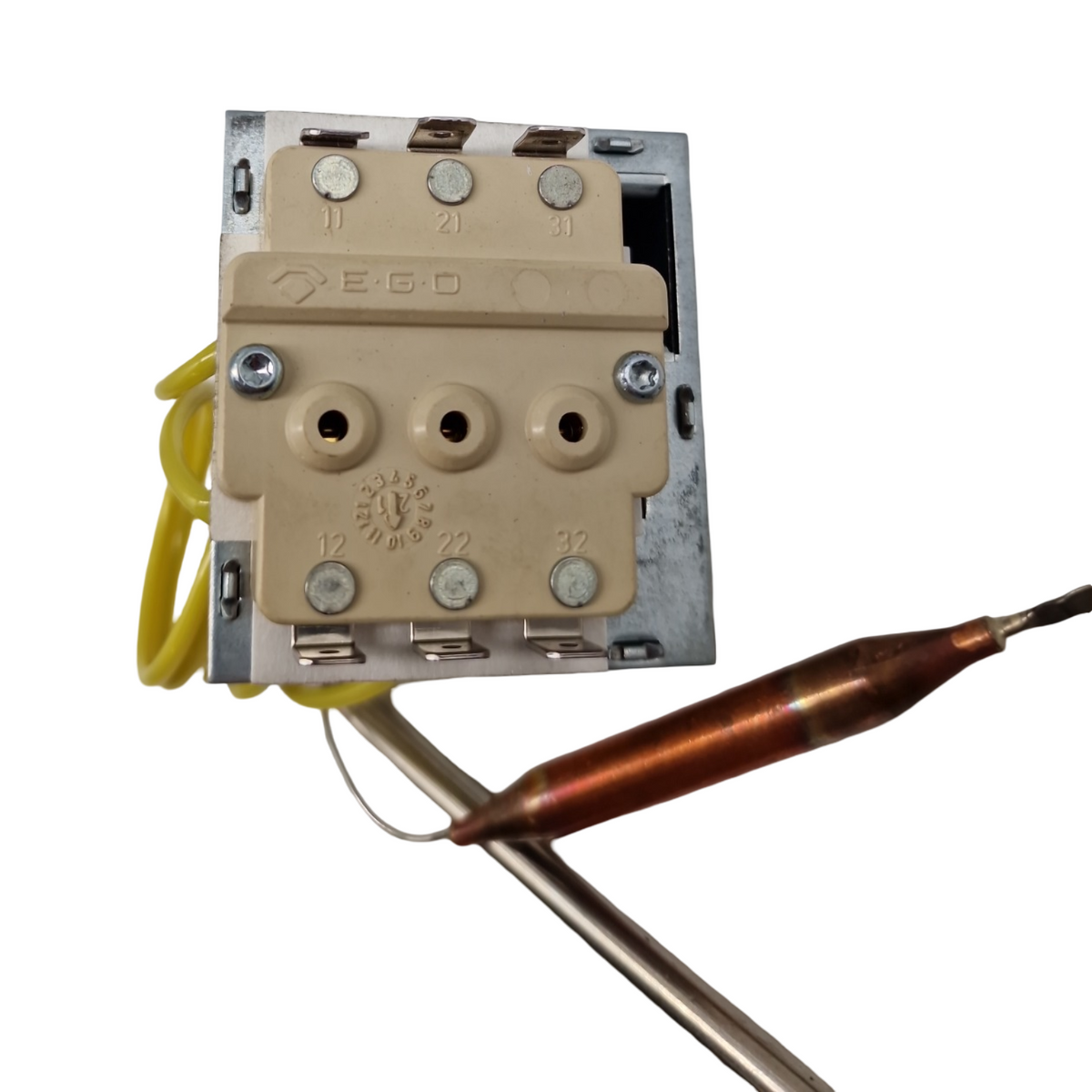 Ego 55.60019.020 Thermostat Ersatzteil kompatibel Siemens 00087368 Stiebel Eltron 057201 zwei Fühler Ø9mm 85mm Ø6mm 175mm