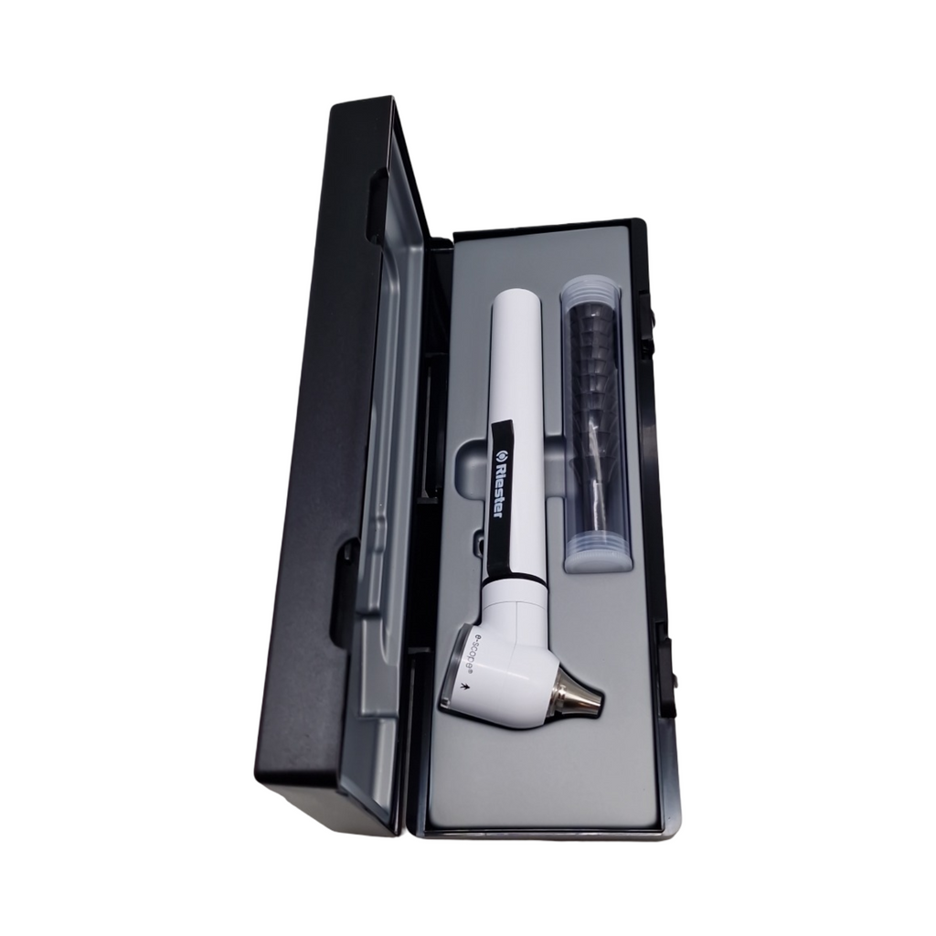 E-Scope Riester e-scope F.O. Otoskop schwarz LED
