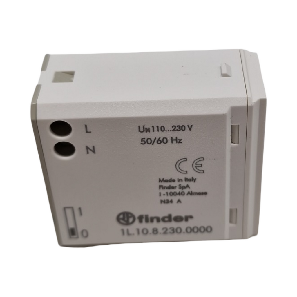 Finder 1L1082300000 LED-Lampe Weiß Standard AC 110/230V 50/60Hz Montage in Schachteln