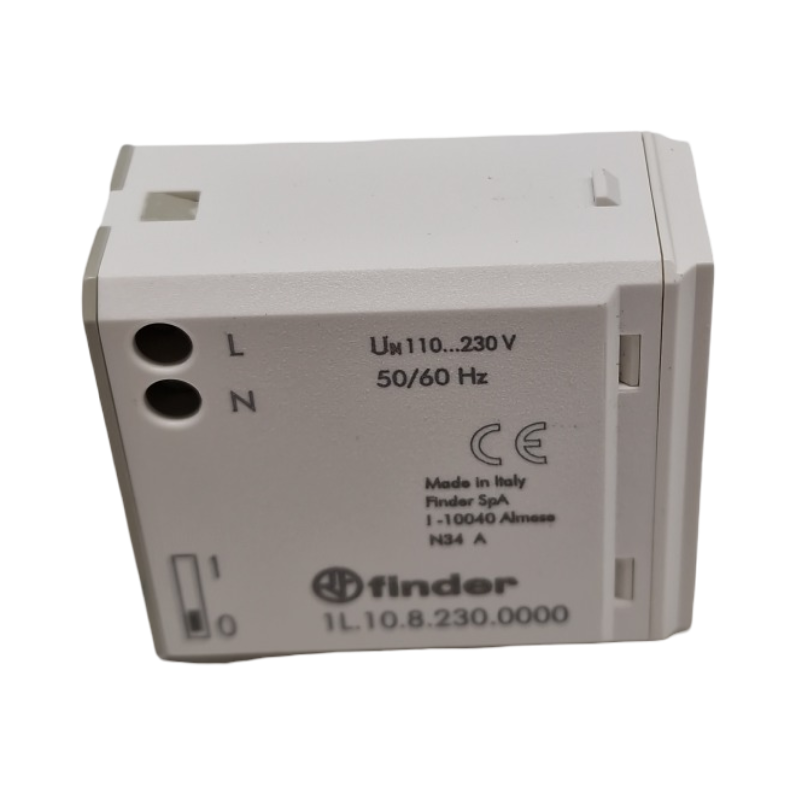 Finder 1L1082300000 LED-Lampe Weiß Standard AC 110/230V 50/60Hz Montage in Schachteln